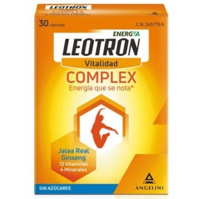 Comprar LEOTRON COMPLEX 30 CAPSULAS al mejor precio en NuestraFarma, tu farmacia online