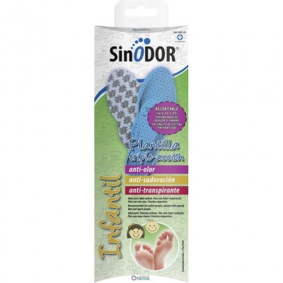 Comprar SINODOR PLANTILLAS INFANTILES 1 PAR al mejor precio en NuestraFarma, tu farmacia online