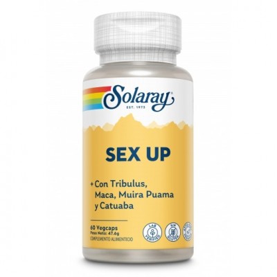 Comprar SOLARAY SEX UP 60 CAPSULAS VEGETALES al mejor precio en NuestraFarma, tu farmacia online
