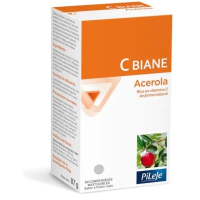 Comprar C-BIANE 60 COMPRIMIDOS MASTICABLES al mejor precio en NuestraFarma, tu farmacia online