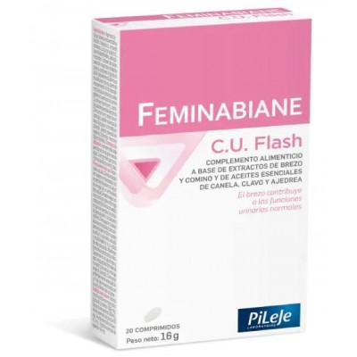 Comprar FEMINABIANE C.U. FLASH 20 COMPRIMIDOS al mejor precio en NuestraFarma, tu farmacia online