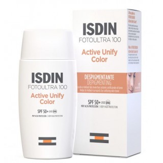 ISDIN FOTO ULTRA 100 ACTIVE UNIFY COLOR FUSION FLUID SPF50+ 50 ML