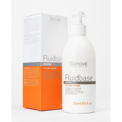 Comprar FLUIDBASE REDERM 10% AHA 250 ML al mejor precio en NuestraFarma, tu farmacia online
