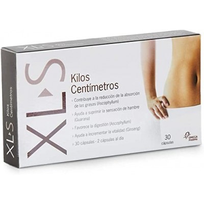 Comprar XLS KILOS CENTIMETROS 30 COMPRIMIDOS al mejor precio en NuestraFarma, tu farmacia online