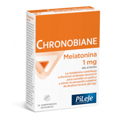 Comprar CHRONOBIANE MELATONINA 1 MG 30 COMPRIMIDOS al mejor precio en NuestraFarma, tu farmacia online