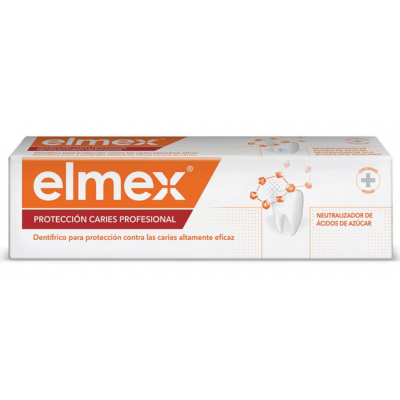 Comprar ELMEX PASTA DE DIENTES PROTECCION CARIES PROFESIONAL 75 ML al mejor precio en NuestraFarma, tu farmacia online