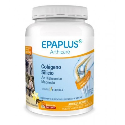 Comprar EPAPLUS ARTHICARE MANTENIMIENTO COLAGENO+SILICIO+HIALURONICO+MAGNESIO POLVO 326,86 G SABOR VAINILLA al mejor precio en NuestraFarma, tu farmacia online