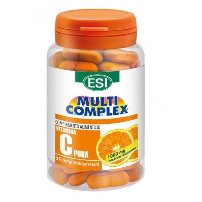 Comprar ESI MULTICOMPLEX VITAMINA C PURA RETARD 1000 MG 30 COMPRIMIDOS al mejor precio en NuestraFarma, tu farmacia online