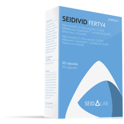 Comprar SEIDIVID FERTY4 30 CAPSULAS al mejor precio en NuestraFarma, tu farmacia online