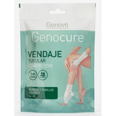 Comprar GENOCURE VENDAJE TUBULAR COMPRESIVO MUÑECAS Y TOBILLOS DELGADOS REF. 10B al mejor precio en NuestraFarma, tu farmacia online