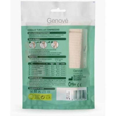 Comprar GENOCURE VENDAJE TUBULAR COMPRESIVO MUÑECAS Y TOBILLOS DELGADOS REF. 10B al mejor precio en NuestraFarma, tu farmacia online