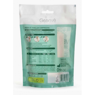 Comprar GENOCURE VENDAJE TUBULAR COMPRESIVO RODILLAS GRUESAS Y MUSLOS REF. 50F al mejor precio en NuestraFarma, tu farmacia online