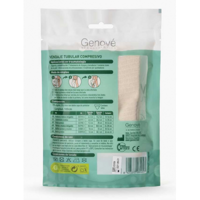 Comprar GENOCURE VENDAJE TUBULAR COMPRESIVO PIERNAS Y MUSLOS DELGADOS REF. 40E al mejor precio en NuestraFarma, tu farmacia online
