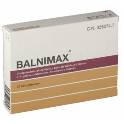 Comprar BALNIMAX 30 COMPRIMIDOS al mejor precio en NuestraFarma, tu farmacia online