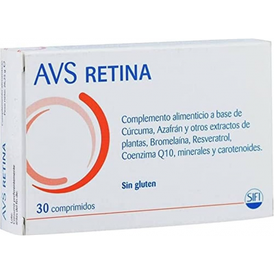 Comprar AVS RETINA 30 COMPRIMIDOS al mejor precio en NuestraFarma, tu farmacia online