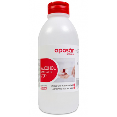 Comprar APOSAN ALCOHOL 70º 250 ML al mejor precio en NuestraFarma, tu farmacia online