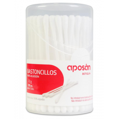 Comprar APOSAN BASTONCILLOS OIDOS 100 UNIDADES al mejor precio en NuestraFarma, tu farmacia online