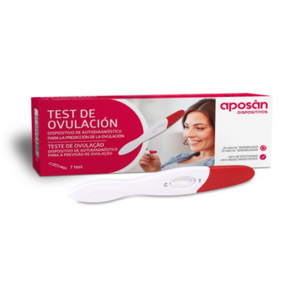 Comprar APOSAN TEST DE OVULACION 7 UNIDADES al mejor precio en NuestraFarma, tu farmacia online
