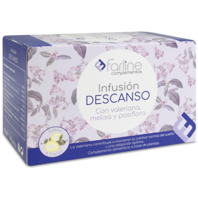 Comprar FARLINE COMPLEMENTOS INFUSION DESCANSO 20 BOLSITAS 2 G al mejor precio en NuestraFarma, tu farmacia online
