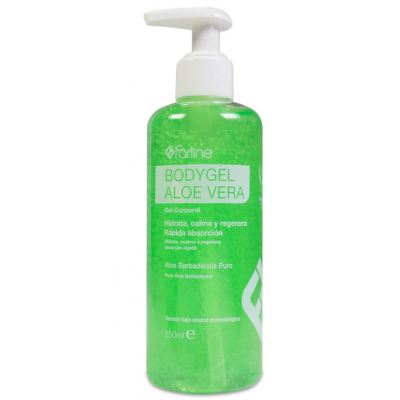 Comprar FARLINE BODYGEL DE ALOE VERA 250 ML al mejor precio en NuestraFarma, tu farmacia online