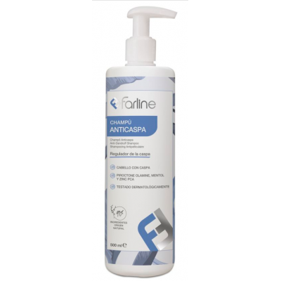Comprar FARLINE CHAMPU ANTICASPA 500 ML al mejor precio en NuestraFarma, tu farmacia online