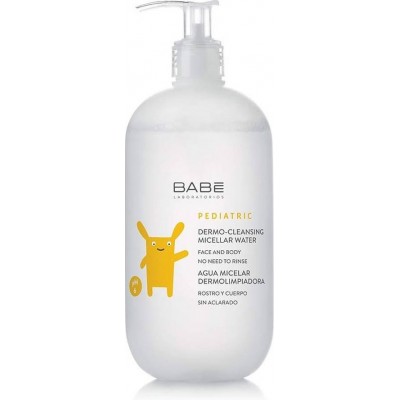 Comprar BABE PEDIATRIC AGUA MICELAR DERMOLIMPIADORA 500 ML al mejor precio en NuestraFarma, tu farmacia online