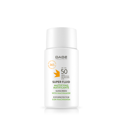 Comprar BABE SUPER FLUID MATIFICANTE FOTOPROTECTOR SPF 50 50 ML al mejor precio en NuestraFarma, tu farmacia online