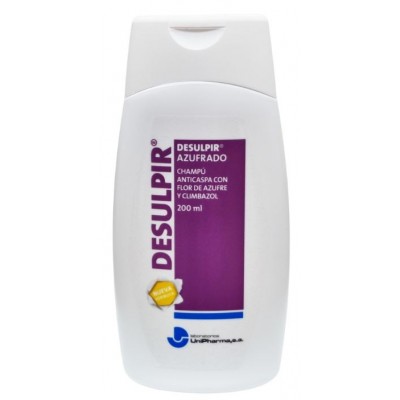 Comprar UNIPHARMA DESULPIR AZUFRADO CHAMPU 200 ML al mejor precio en NuestraFarma, tu farmacia online