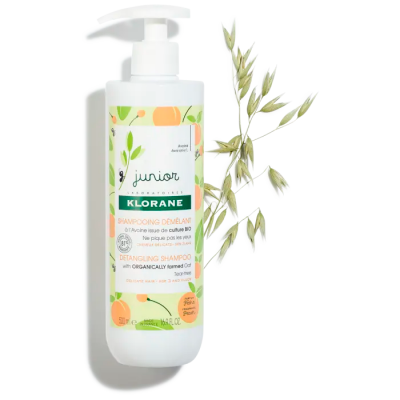 Comprar KLORANE PETIT JUNIOR CHAMPU DESENREDANTE MELOCOTON 500 ML al mejor precio en NuestraFarma, tu farmacia online