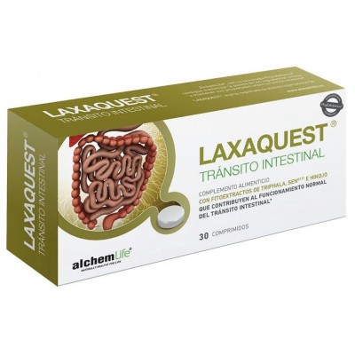 Comprar ALCHEMLIFE LAXAQUEST 30 CAPSULAS al mejor precio en NuestraFarma, tu farmacia online
