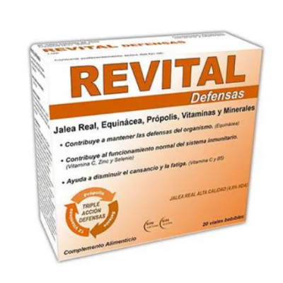 Comprar REVITAL DEFENSAS 20 VIALES BEBIBLES al mejor precio en NuestraFarma, tu farmacia online
