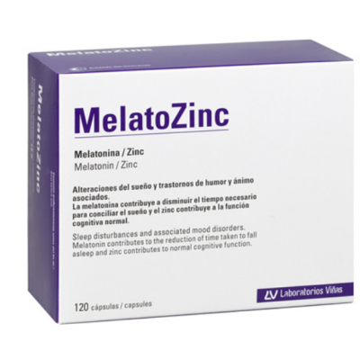 Comprar MELATOZINC 120 CAPSULAS al mejor precio en NuestraFarma, tu farmacia online