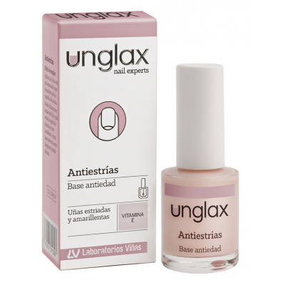 Comprar UNGLAX ANTIESTRIAS UÑAS ESTRIADAS Y AMARILLENTAS 10 ML al mejor precio en NuestraFarma, tu farmacia online