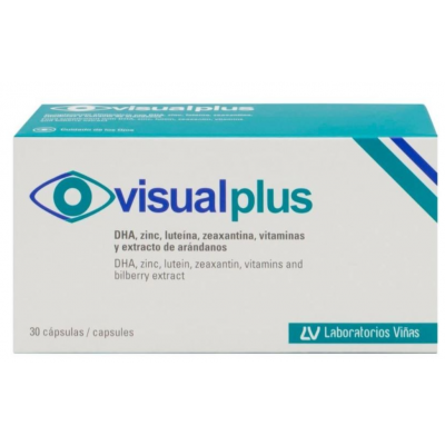Comprar VISUAL PLUS 30 CAPSULAS al mejor precio en NuestraFarma, tu farmacia online