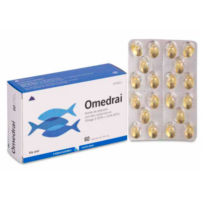 Comprar OMEDRAI 60 CAPSULAS al mejor precio en NuestraFarma, tu farmacia online