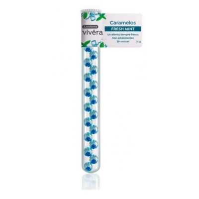 Comprar ACOFARMA VIVERA CARAMELOS FRESH MINT 1 UNIDAD 14 G al mejor precio en NuestraFarma, tu farmacia online