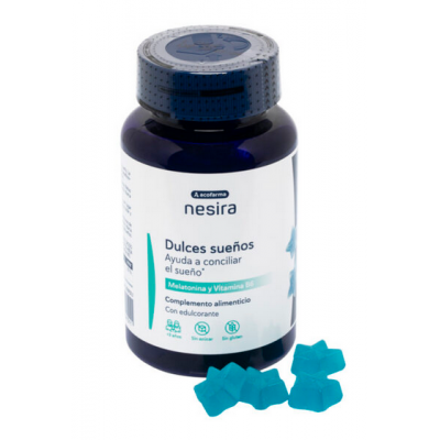 Comprar ACOFARMA NESIRA DULCES SUEÑOS 60 GOMINOLAS al mejor precio en NuestraFarma, tu farmacia online