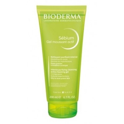 Comprar BIODERMA SEBIUM GEL MOUSSANT ACTIF 200 ML al mejor precio en NuestraFarma, tu farmacia online