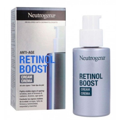 Comprar NEUTROGENA RETINOL BOOST CREMA 50 ML al mejor precio en NuestraFarma, tu farmacia online