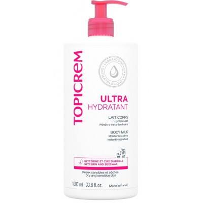 Comprar TOPICREM UH LECHE ULTRA-HIDRATANTE CORPORAL 1000 ML al mejor precio en NuestraFarma, tu farmacia online