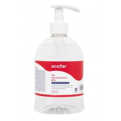 Comprar ACOFAR GEL HIDROALCOHOLICO 85% 500 ML al mejor precio en NuestraFarma, tu farmacia online