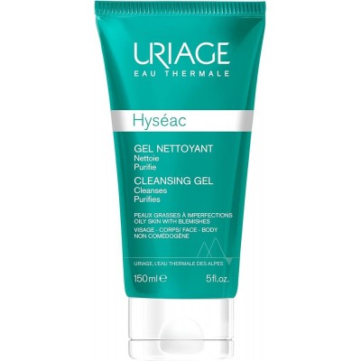 Comprar URIAGE HYSEAC GEL LIMPIADOR PURIFICANTE 150 ML al mejor precio en NuestraFarma, tu farmacia online