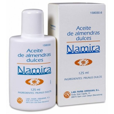 Comprar NAMIRA ACEITE DE ALMENDRAS DULCES 125 ML al mejor precio en NuestraFarma, tu farmacia online