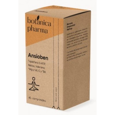 Comprar BOTANICAPHARMA ANSIOBEN (TRIPTOFANO 5-HTP) 45 COMPRIMIDOS al mejor precio en NuestraFarma, tu farmacia online