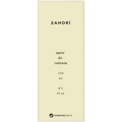 Comprar BOTANICAPHARMA AGUA DE COLONIA ZAHORI 250 ML al mejor precio en NuestraFarma, tu farmacia online