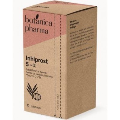 Comprar BOTANICAPHARMA INHIPROST-5 ALFA 30 CAPSULAS al mejor precio en NuestraFarma, tu farmacia online
