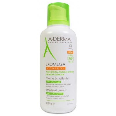 Comprar A-DERMA EXOMEGA CONTROL CREMA EMOLIENTE 400 ML al mejor precio en NuestraFarma, tu farmacia online