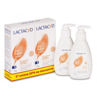 LACTACYD INTIMO GEL SUAVE PACK 2 X 200 ML