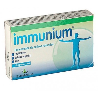 Comprar INMUNIUM 20 CAPSULAS al mejor precio en NuestraFarma, tu farmacia online