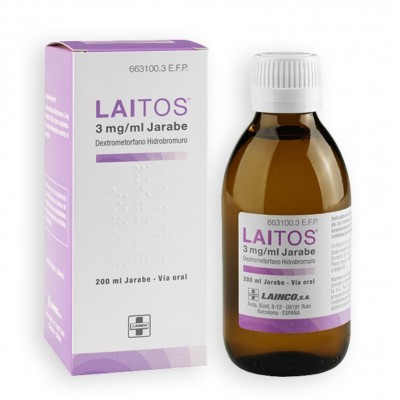 Comprar LAITOS 3 MG/ML JARABE 1 FRASCO 200 ML al mejor precio en NuestraFarma, tu farmacia online